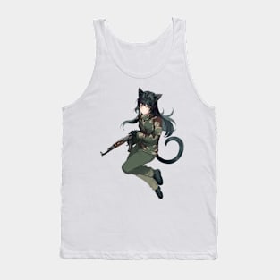 Gun x girl Tank Top